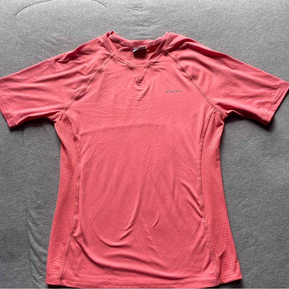 Columbia Pink Athletic T-Shirt